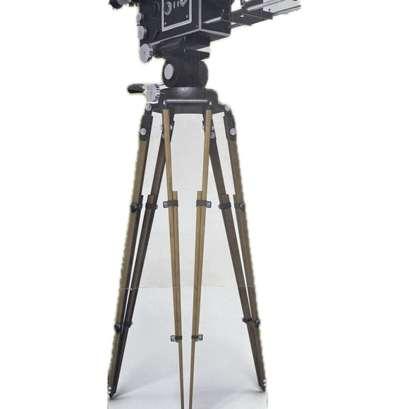 HOLLYWOOD MOVIE CAMERA 2644 LIFE SIZE CARDBOARD STANDUP/CUTOUT 76” TALL THEATRE - Picture 3 of 4
